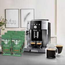 How to become a home barista? De Longhi Coffee Machine 6 Bags Of Starbucks Coffee Beans Paragon Competitions