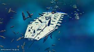 White Venator Freighter T3 Economy Nmscoordinateexchange No Man S Sky No Man S Sky Base Other Galaxies