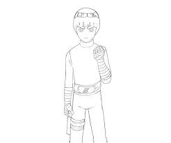 #naruto #anime #manga #rocklee #request #awesomeness #color #coloringsheet #coloringpage Printable Rock Lee Coloring Pages Anime Coloring Pages