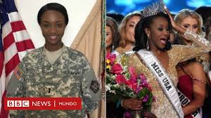 The miss universe beauty pageant is an annual event that is managed by the miss universe organization in america. Deshauna Barber La Soldado Que Hizo Historia Al Ganar Miss Usa Bbc News Mundo