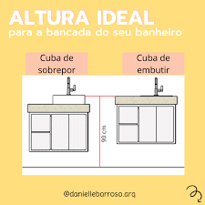 Aposto Que Voce Ja Esteve Em Um Banheiro Em Que A Pia Era Muito Baixa Ou A Torneira Extremamente Alta Conta Em 2020 Altura Pia Banheiro Pias De Banheiro Pia Sobrepor