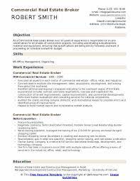 See examples of asset manager job descriptions from real companies. Commercial Real Estate Broker Resume Samples Qwikresume