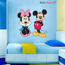 Cartoon painted bedroom wall design: Wallmantra Cartoon Wall Sticker Amazon In Home Kitchen
