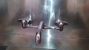 wall mount kitchen faucet replacement