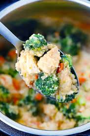 They're fresh, flavourful and so easy to make thanks to the instant pot. Instant Pot Chicken Broccoli And Quinoa With Cheese Bowl Of Delicious