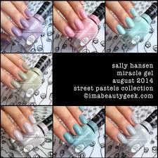 sally hansen miracle gel review color collection swatches