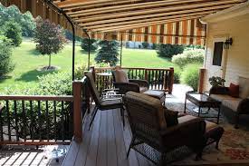 Stationary Canopy Mocha Stripe Kreider S Canvas Service Inc Outdoor Living Areas Canopy Patio Area