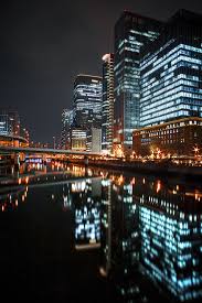 urban river city aesthetic city view scenery