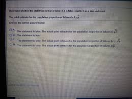 We have been given a dataset with n records in which we have input attribute as x and output attribute as y. Determine Whether The Statement Is True Or False If Chegg Com