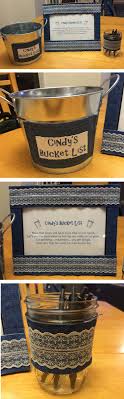 Maybe you would like to learn more about one of these? Retirement Party Idea Bucket List Decorate A Bucket For Guests To Fill With Ideas For T Retirement Parties Teacher Retirement Parties Retirement Celebration