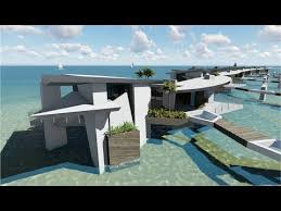 If you have waterfront property, our home plans are suitable for building your next home by a lake or the sea. Modern Overwater Bungalows Youtube