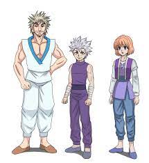 The Three DC survivors. It's an art I made. : r/HunterXHunter