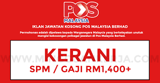 Contoh iklan jawatan kosong kerani. Permohonan Jawatan Kosong Kerani Pos Malaysia Berhad Ambilan Mei 2019 Dibuka Sayang Sandakan