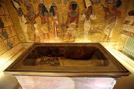 Only the burial chamber in the tomb of tutankhamun was decorated which is unusual because in royal tombs almost all of the walls were generally painted with scenes from the amduat (the book of the dead). Thebes Egypt Thebes Egypt Map Thebes Ancient Egypt Journey To Egypt