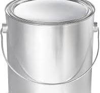 Amazon.com: 1 Gallon Metal Paint can with lid and Handle ...
