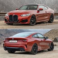 2021 Bmw 4 Series Coupe Gets A New Rendering Same Large Grille Bmw 4 Series Bmw 4 Bmw