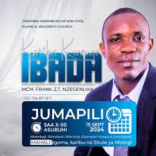 Apostle FRANK TITO Nzegenuka