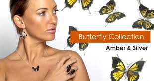Amber Jewellery : Genuine Baltic Amber with Sterling Silver ⇒ Bijoux d'Ambre