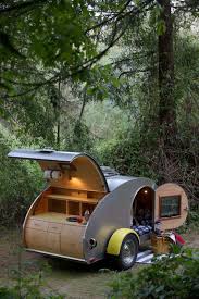 Tiny Trailers And Teardrops Appeal To A Simpler Time Lifestyle Travel Small Camping Trailer Camping Trailer Diy Teardrop Caravan