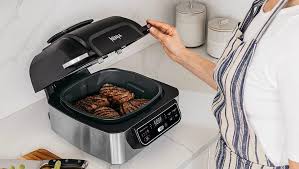 Put A Grill In Your Kitchen With This Ninja Foodi 4 In 1 Indoor Grill For 113 In 2020 Best Electric Smoker Indoor Grill Grilling