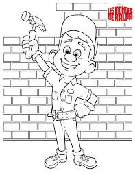 Les mondes de ralph ! Dessin De Les Mondes De Ralph Gratuit A Telecharger Et Colorier Coloriage Les Mondes De Ralph Coloriages Pour Enfants