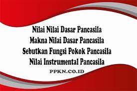 Nilai Nilai Dasar Pancasila Makna Fungsi Pokok Nilai Instrumental 5