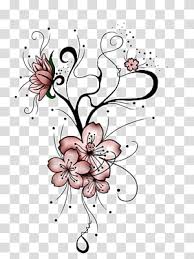 Purple And Black Swirl Flowers Borderline Illustration Butterfly Flower Ornament Flowers Butterfly Border Transparent Background Png Clipart Hiclipart Black pink watercolour floral roses iphone background phone wallpaper lock screen.