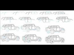 Check out the steps to know how to draw a jeep wrangler. How To Draw A Jeep Wrangler Suv Easy Simple Step By Step Drawing Tutorial Youtube