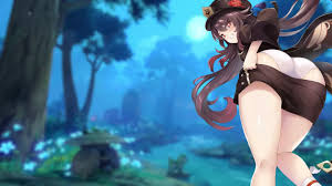 Video wallpaper Genshin Impact | Hu Tao (Games) | 1280x720 HD