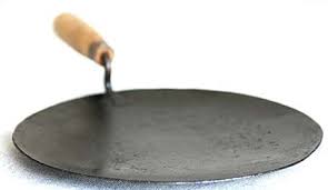Chapati Pennam India Cast Iron Chapati Flat Pan Roti