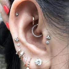 Rook Piercing Jewelry Rook Piercing Jewelry Full Ear Piercings Cool Ear Piercings