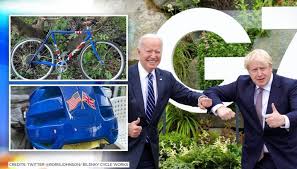 Custom made gifts, shelbyville, indiana. Joe Biden Gifts Boris Johnson A Custom Made Bicycle And Helmet Here S How Much It Costs