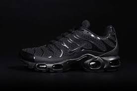 Nike Air Max Plus Tn Kpu Tuned Men Sneakers Running Trainers Shoes All Black Nike Air Max Nike Air Max Tn Air Max
