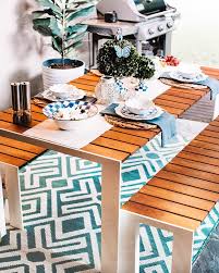 Patio Table Decor Dallas Life And Style Cute And Little In 2020 Patio Decorating Ideas On A Budget Patio Table Decor Patio Table