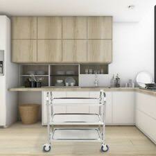 chariot de service 3niveaux modele bastian inox pour hotel restaurant 95 55 95 meuble rangement cuisine desserte cuisine meuble rangement