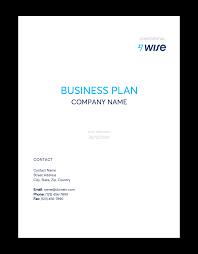 A business plan is a detailed document that outlines a business's major targets and goals, as well as how it usually, the importance of a business plan is stressed upon for new businesses. Business Plan Template In Word Wise