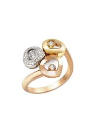 Happy Diamonds Icons Ring Curve Ring Diamond Heart Ring Chopard Ring