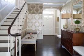 This is one of our favorite chair rail ideas for bedrooms. Foyer Chair Rail Design Ideas