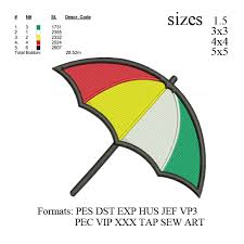 1,413 sales | 4.5 out of 5 stars. Umbrella Embroidery Design Machine Embroidery Newembro