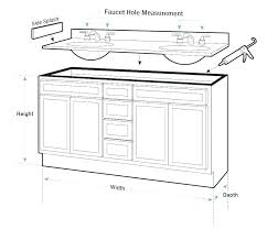 marvelous lavatory cabinet dimensions vanity standard