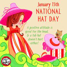 January 15th National Hat Day In 2021 Hat Day Weird Holidays Mario Characters