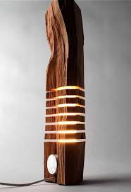 sculptural lighting fixtures bringing cypress wood into modern interior design deco bois luminaire bois idee deco bois