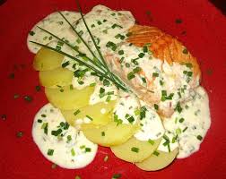 Pave De Saumon A La Creme De Ciboulette Saumon A La Creme Recette Pave De Saumon Pave De Saumon