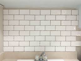I have one more project to complete in here but in the meantime, i wanted to show you how to install subway tile. Subway Tile Backsplash Tutorial For The Laundry Room