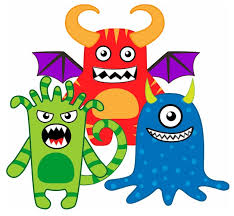 Coloring is a great activity for little monsters! Monster Printables
