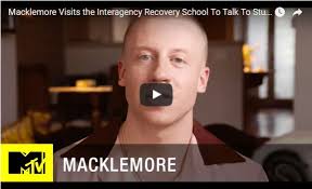 Macklemore Visits the Interagency Recovery School