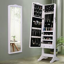 I want to be able to have the freedom to move mine around so i just put beads on pins. Red Barrel Studio Nene Wall Mounted Jewelry Armoire With Mirror Reviews Wayfair