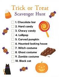 The Best 13 Social Distancing Halloween Party Ideas Trick Or Treat Scavenger Hunt Halloween Party Girls Halloween Party Halloween Party Favors