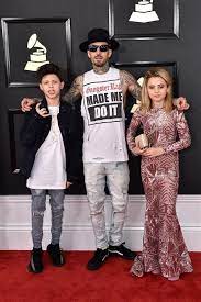 Follow travis barker and others on soundcloud. All Grown Up Travis Barker Had A 2 For His Kids Son Landon And Daughter Alabama Really Cute Outfits Fashion Grammy Awards