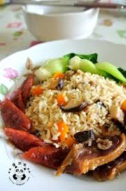 搵到食 元宵节快乐 简易腊味饭 电饭锅版 asian rice rice dishes dishes